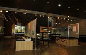 埋蔵文化財センターの企画展示「びわ湖の船と人々のくらし」