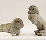 写真1小谷神社石造狛犬