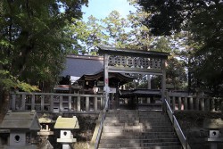 写真3　田村神社本殿遠景